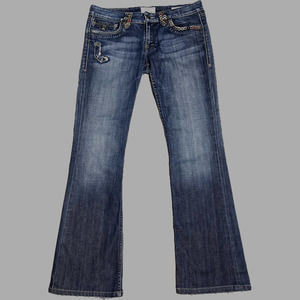 RARE Taverniti Janis 18 Jeans Medium Wash Colorful Embellished Bootcut Size 31